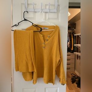 Free people hailee sweater set